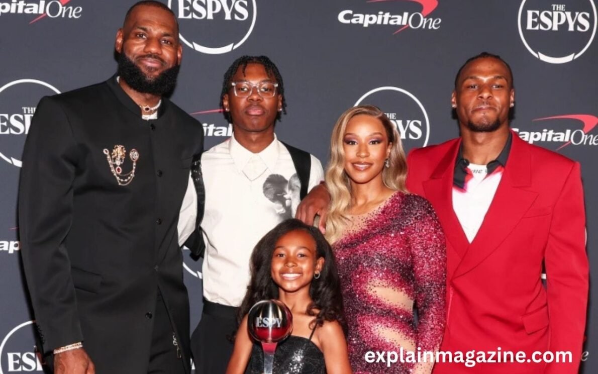 lebron james kids