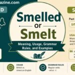 smelled or smelt