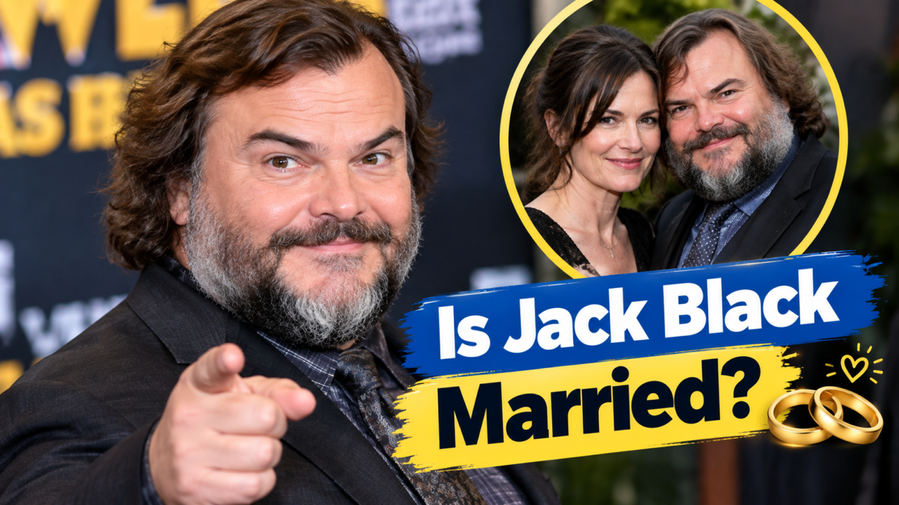 steve martin wife Is jack black married