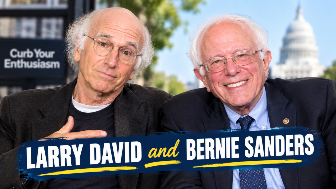 Larry david bernie sanders