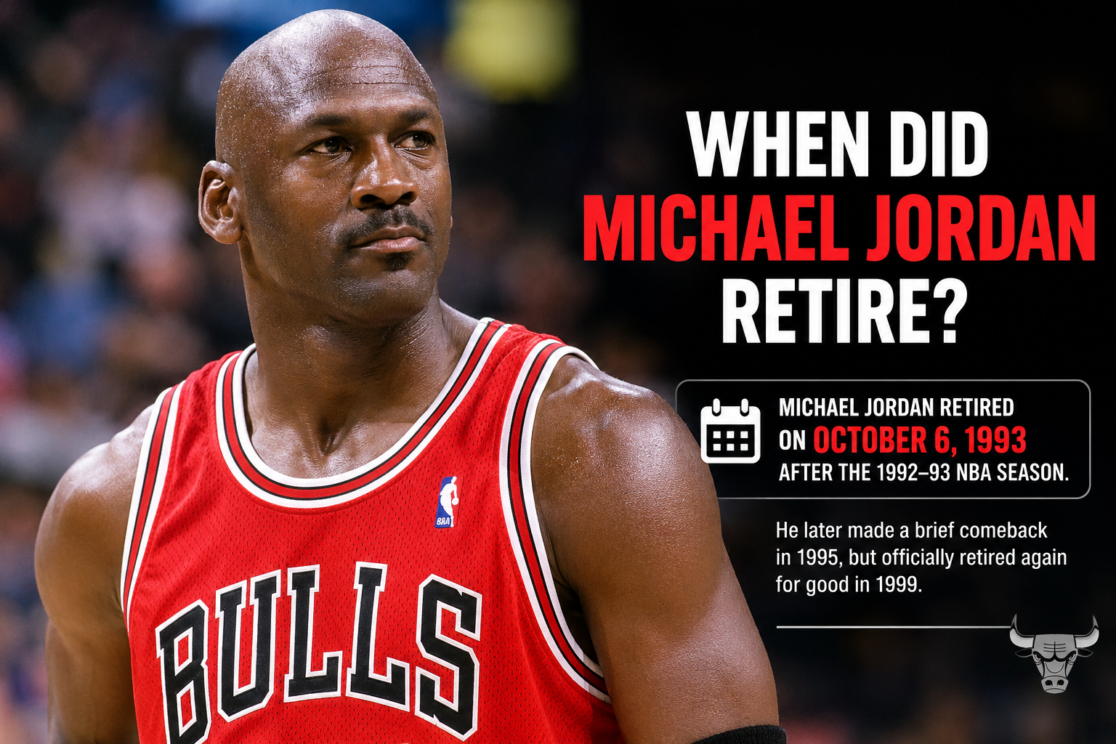when did michael jordan retire When did michael jordan retire